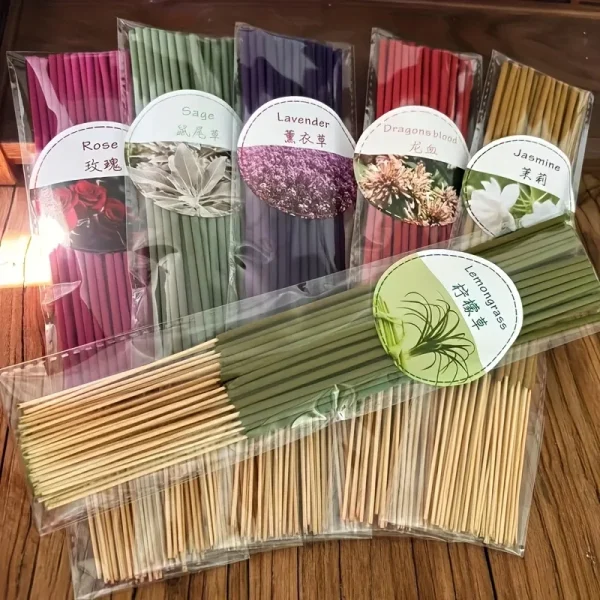 6-Set Meditation Incense Collection, Lavender Jasmine