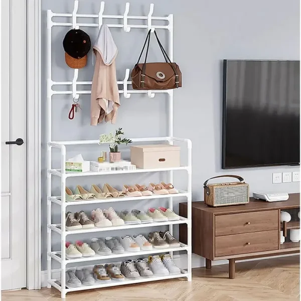 5-layer multifunctional metal hook with 8 double hooks