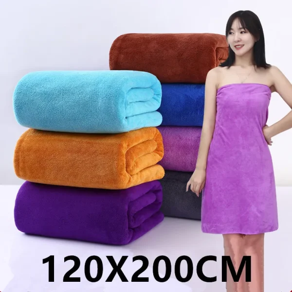 Large Microfiber Soft Thickened Lint reducing Towel