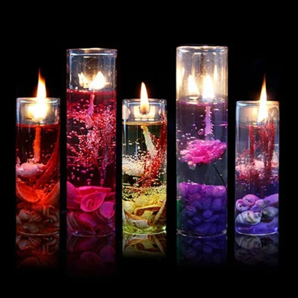 1pc Aromatherapy Smokeless Scented Romantic Decoration Candle